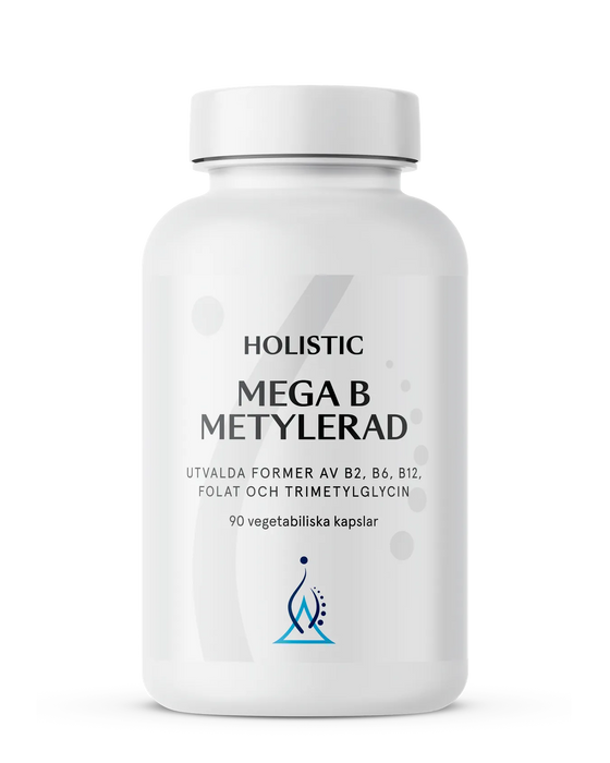 Holistic Mega B metylerad, 90 kapslar