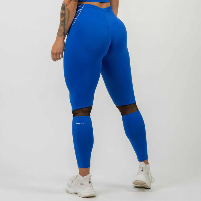 NEBBIA FIT Active High Waist Leggings/Träningstights, blue