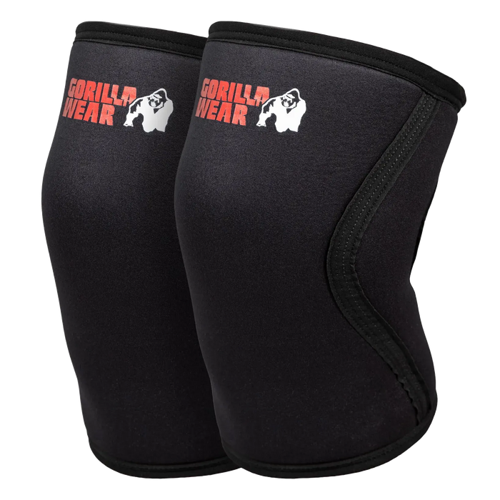 Gorilla Wear 7 MM Knee Sleeves, black