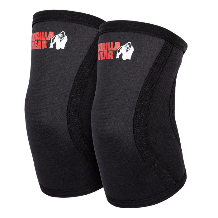 Gorilla Wear 3 MM Elbow Sleeves, black