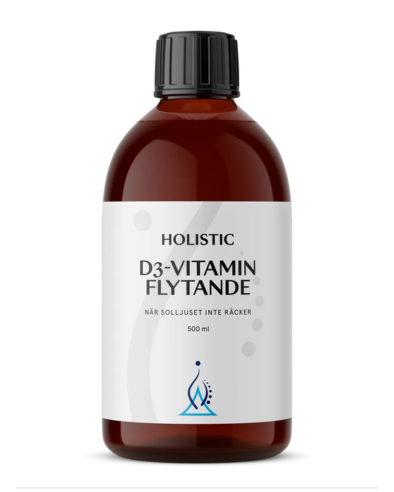 Holistic D3-vitamin flytande, 500 ml