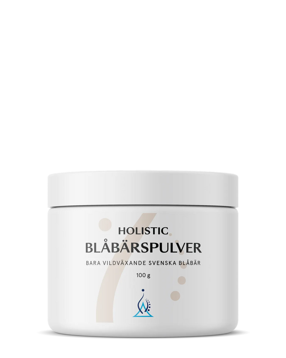 Holistic Blåbärspulver, 100 g