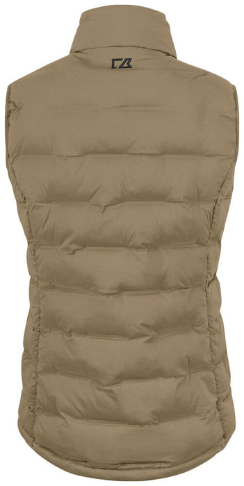 Cutter & Buck Baker Lättviktsväst Dam – Khaki