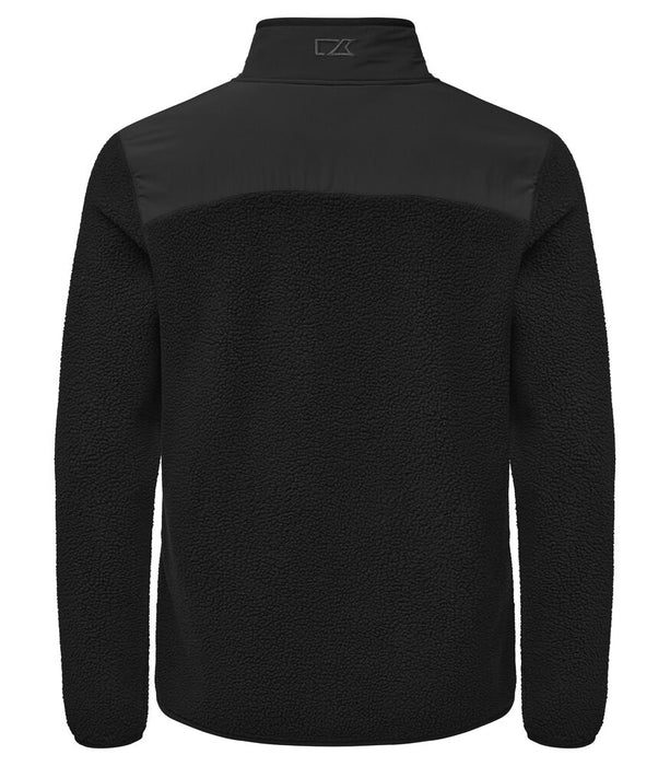 Cutter & Buck Cascade Sherpa Fleecejacka Herr – Svart
