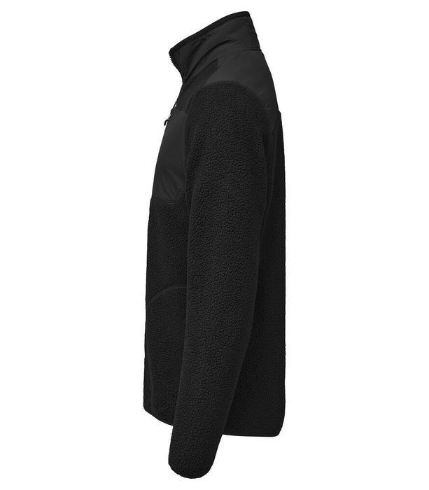 Cutter & Buck Cascade Sherpa Fleecejacka Herr – Svart