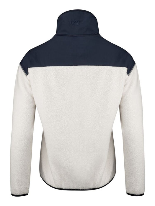 Cutter & Buck Cascade Sherpa Fleecejacka Dam – Shell White