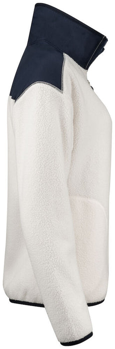 Cutter & Buck Cascade Sherpa Fleecejacka Dam – Shell White