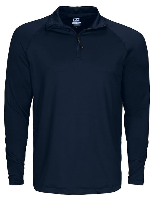 Cutter & Buck Coos Bay Half Zip Tröja Herr – Mörk Marin