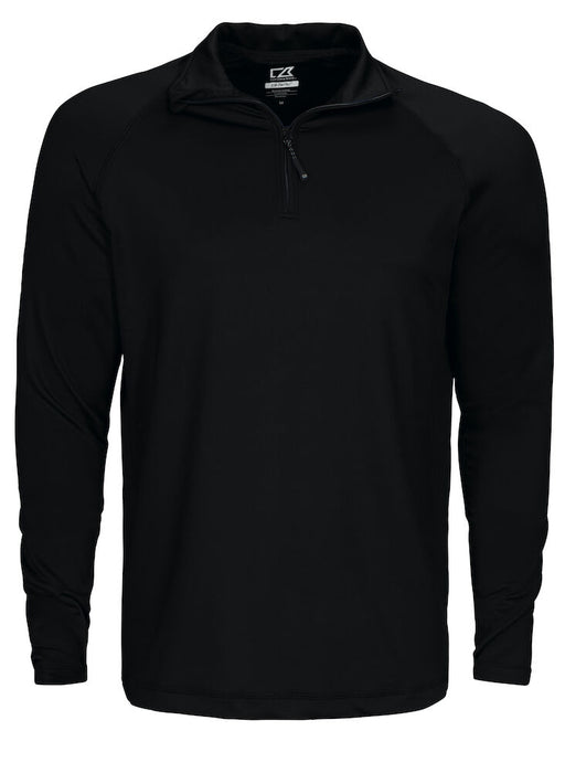 Cutter & Buck Coos Bay Half Zip Tröja Herr – Svart