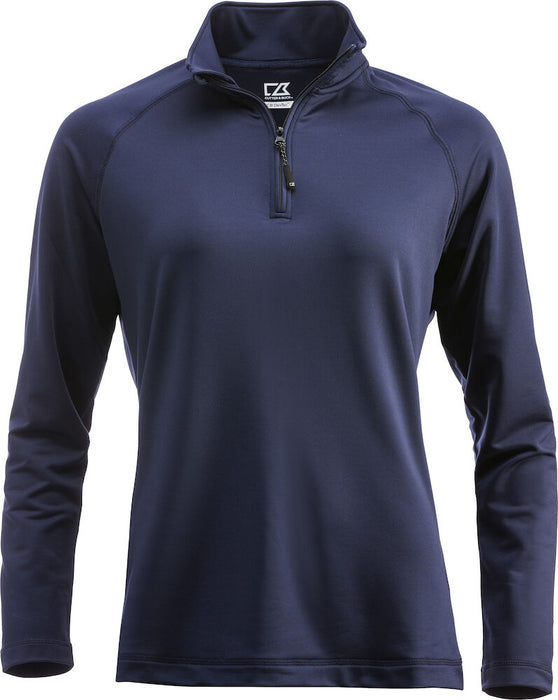 Cutter & Buck Coos Bay Half Zip Tröja Dam – Mörk Marin