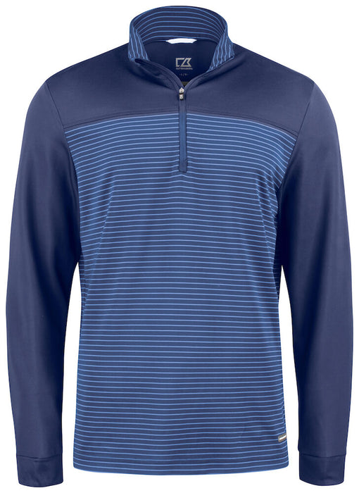 Cutter & Buck Traverse Half Zip Herr – Mörk Marin