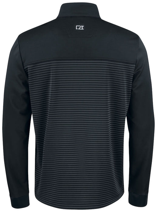Cutter & Buck Traverse Half Zip Herr – Svart