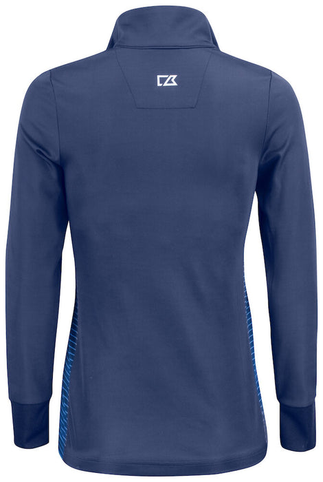 Cutter & Buck Traverse Half Zip Dam – Mörk Marin