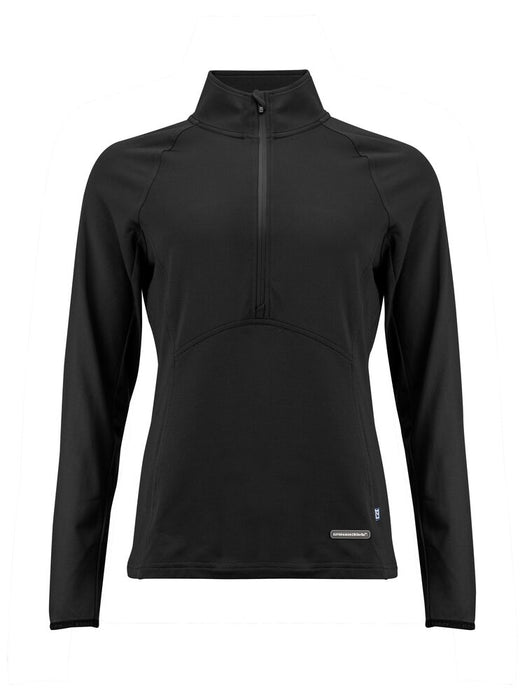 Cutter & Buck Adapt Half Zip Träningströja Dam – Svart