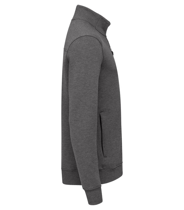 Cutter & Buck Pemberton Full Zip Cardigan Herr – Antracitmelerad