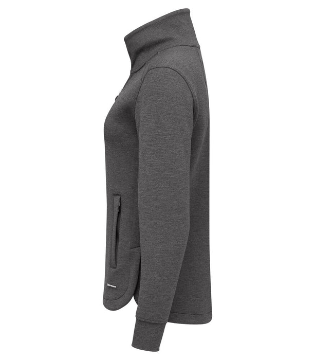 Cutter & Buck Pemberton Full Zip Cardigan Dam – Antracitmelerad