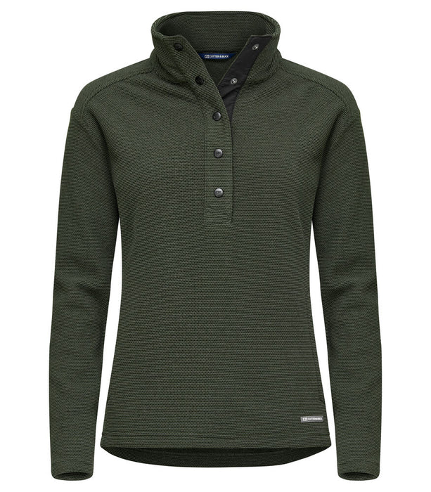 Cutter & Buck Hunts Point Fleecetröja Dam – Ivy Green