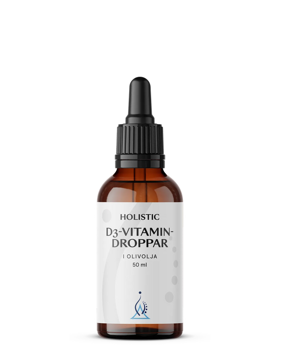 Holistic D3-vitamin droppar, 50 ml