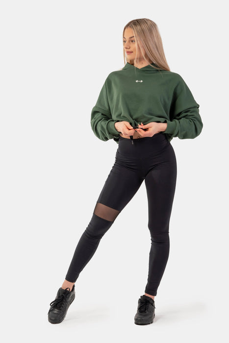 NEBBIA Sporty Smart Pocket High-Waist Leggings/Träningstights, black