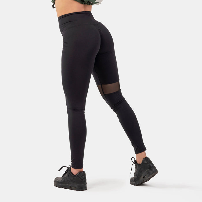 NEBBIA Sporty Smart Pocket High-Waist Leggings/Träningstights, black