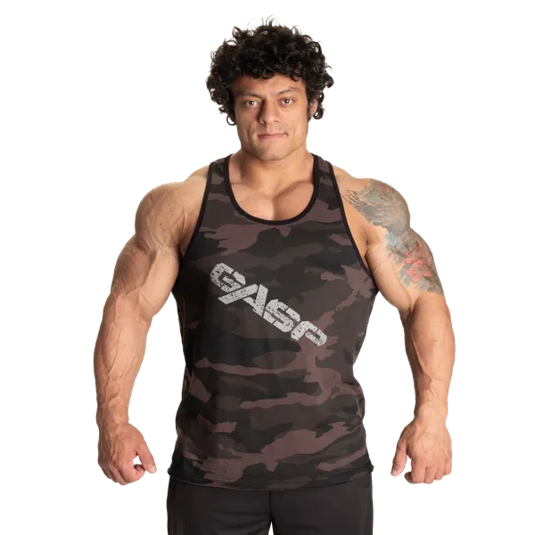 Gasp Vintage T-back Linne, Dark Camo