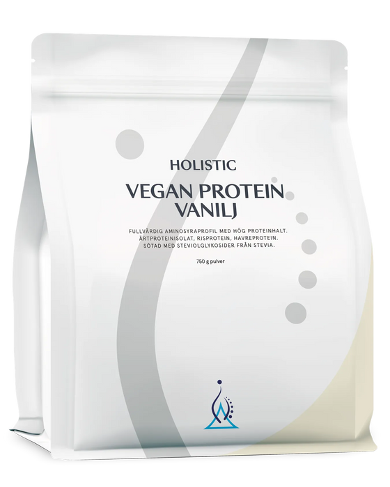 Holistic Vegan protein vanilj, 750g