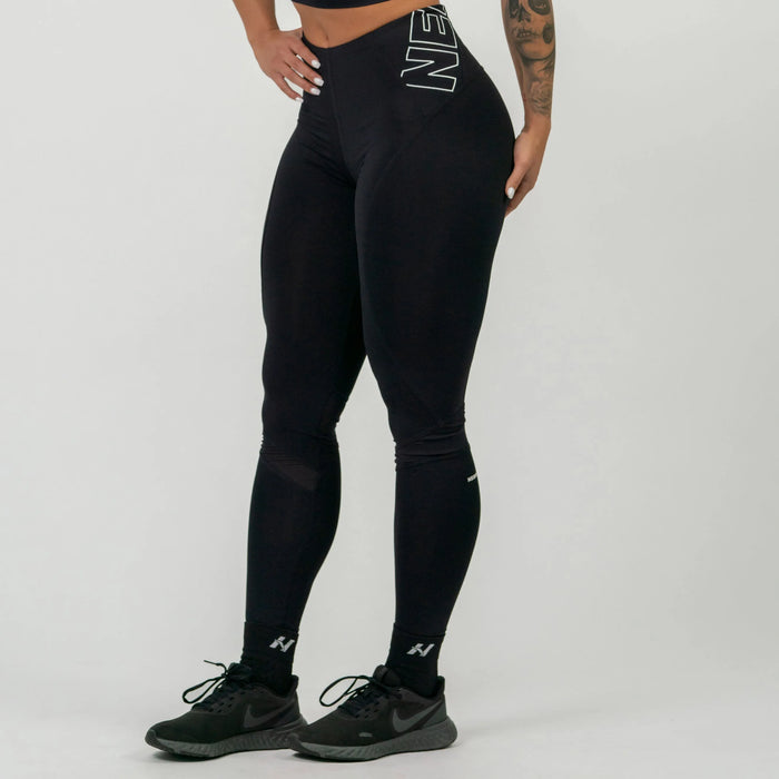 NEBBIA FIT Active High Waist Leggings/Träningstights, black