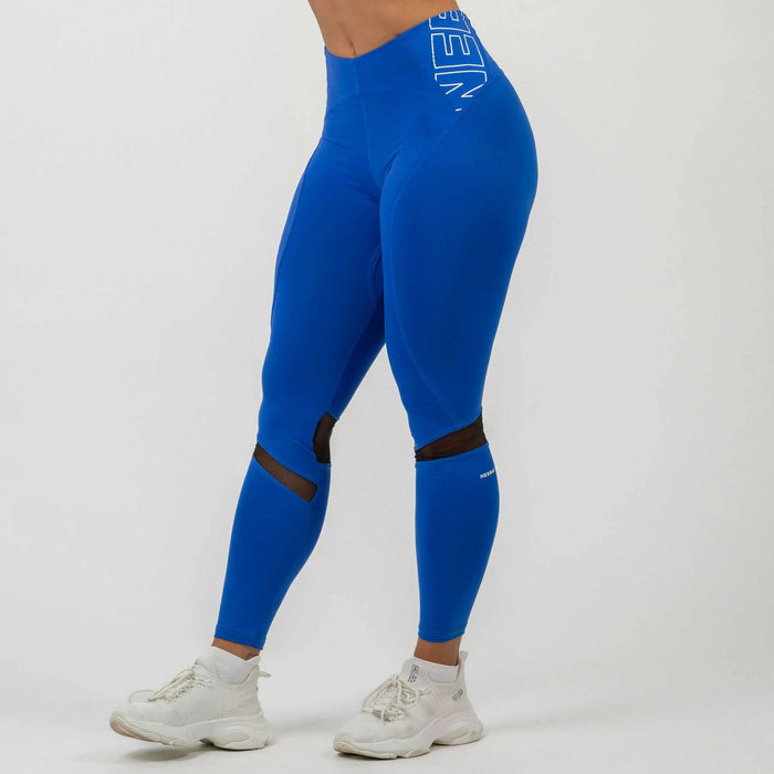 NEBBIA FIT Active High Waist Leggings/Träningstights, blue