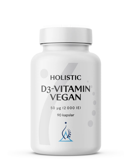 Holistic D3-vitamin vegan 2000, 90 kapslar