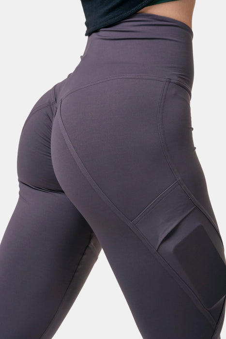 NEBBIA Fit & Smart High Waist Tights/Träningstights, marron