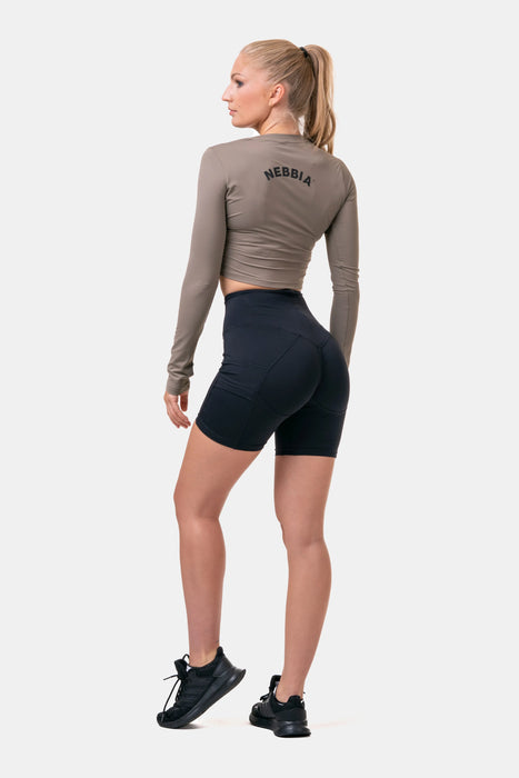 NEBBIA Fit Smart Biker Shorts/träningsshorts, black