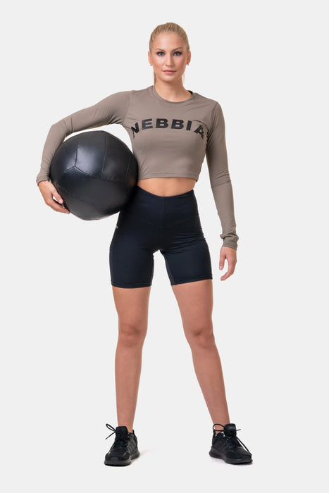 NEBBIA Fit Smart Biker Shorts/träningsshorts, black
