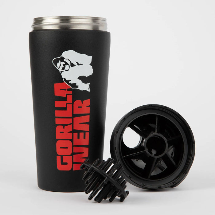 Gorilla Wear Metal Shaker 740 ml, black