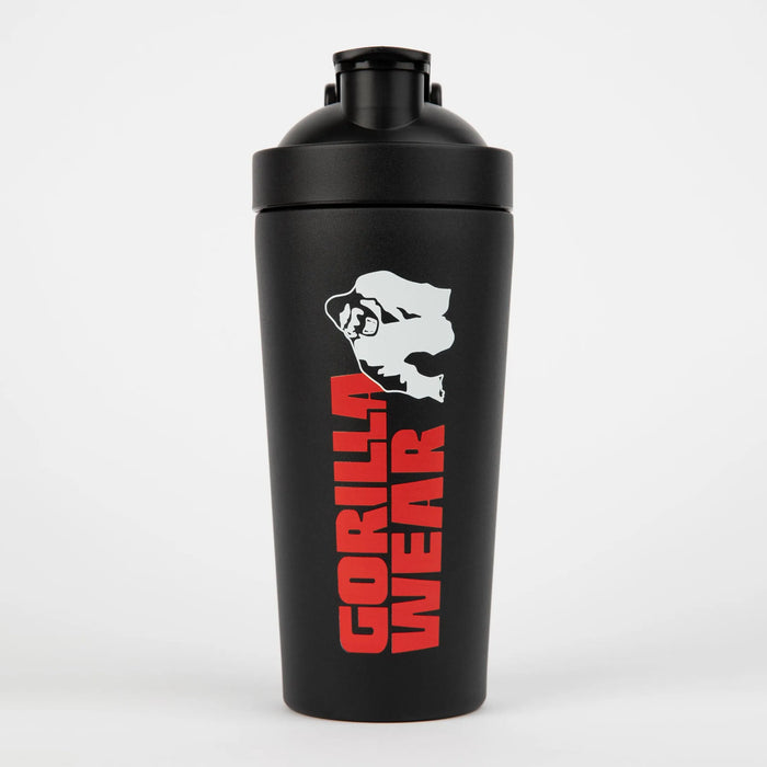 Gorilla Wear Metal Shaker 740 ml, black