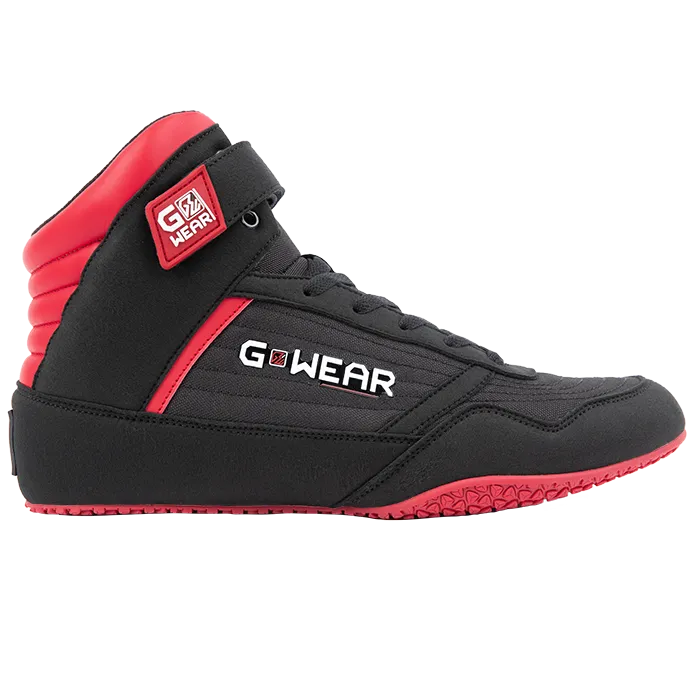 Gorilla Wear Gwear Classic High Tops, black/red
