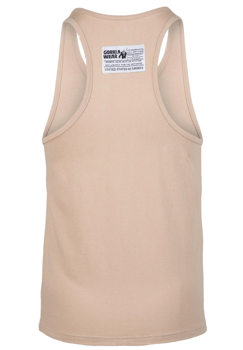 Gorilla Wear Classic Tank Top/Linne, light brown