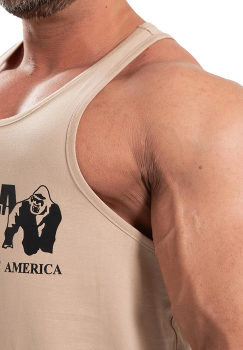 Gorilla Wear Classic Tank Top/Linne, light brown