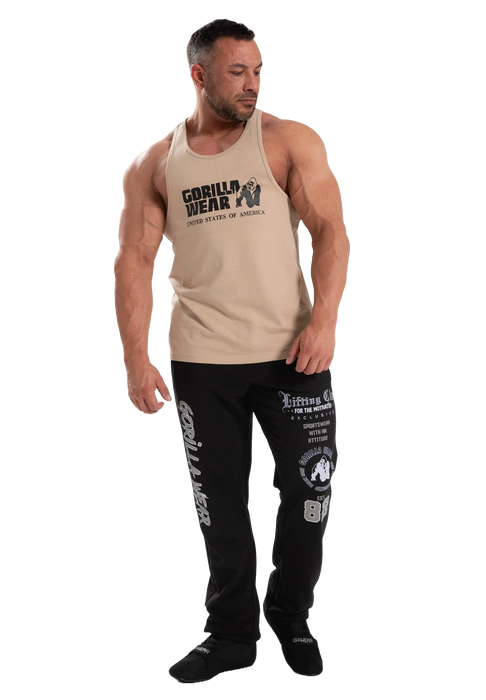 Gorilla Wear Classic Tank Top/Linne, light brown