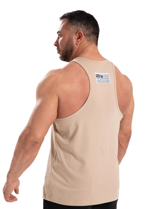 Gorilla Wear Classic Tank Top/Linne, light brown