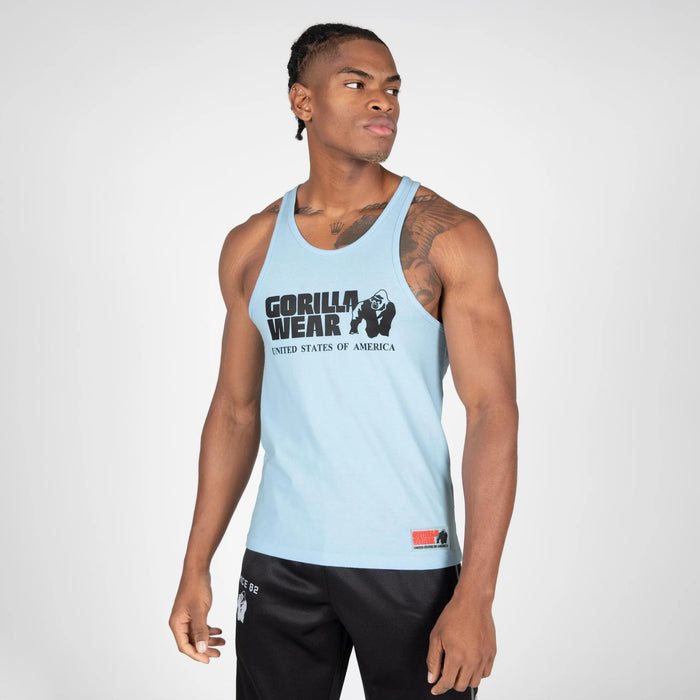 Gorilla Wear Classic Tank Top/Linne, light blue