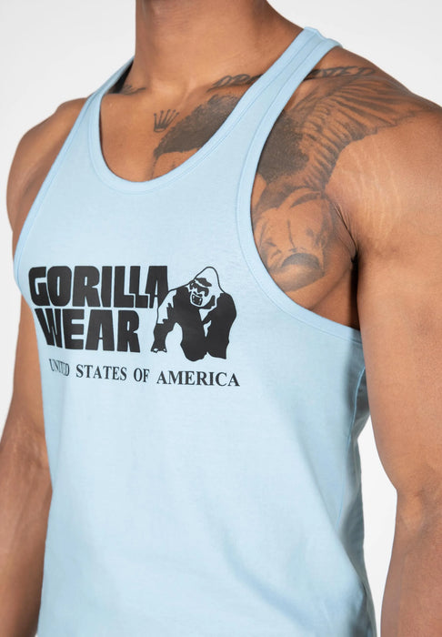 Gorilla Wear Classic Tank Top/Linne, light blue
