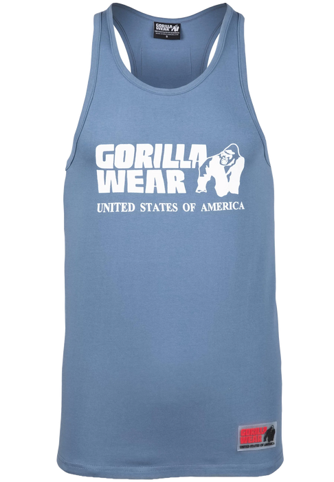 Gorilla Wear Classic Tank Top/Linne, coronet blue