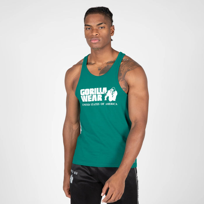 Gorilla Wear Classic Tank Top/Linne, teal green