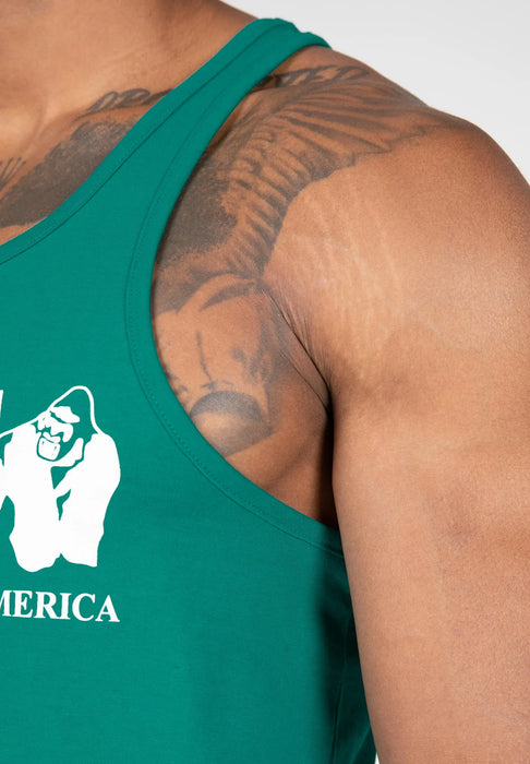 Gorilla Wear Classic Tank Top/Linne, teal green