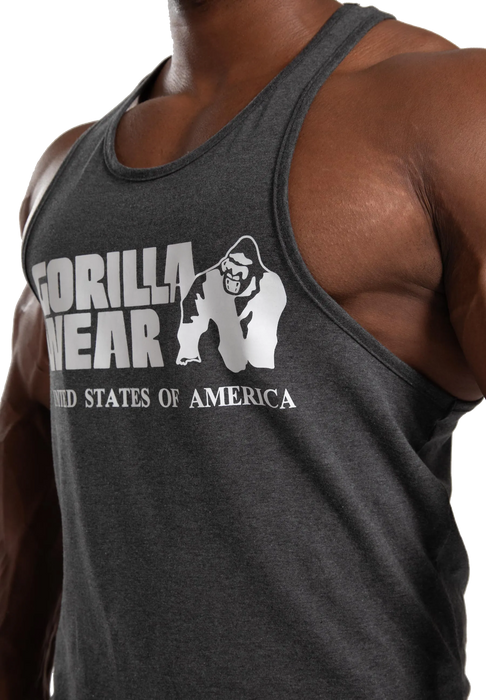 Gorilla Wear Classic Tank Top/Linne, dark grey