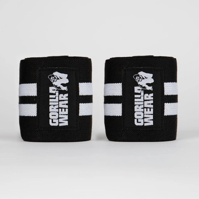 Gorilla Wear Ankle Wraps, black/white