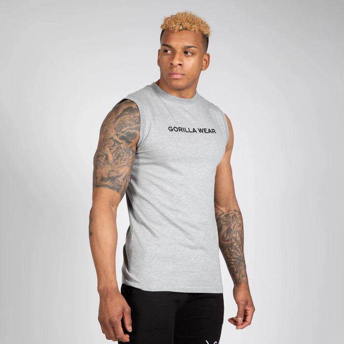 Gorilla Wear - Sorrento Sleeveless T-Shirt, grey