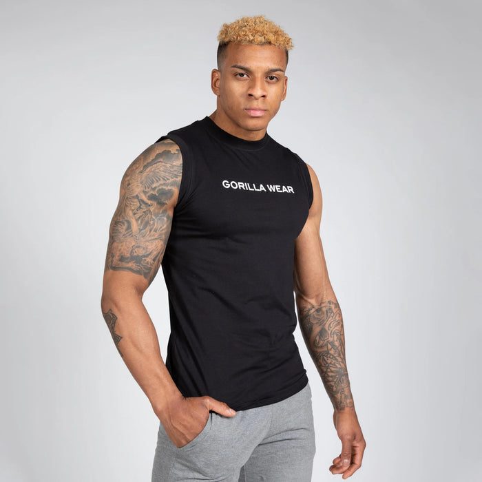 Gorilla Wear - Sorrento Sleeveless T-Shirt, black