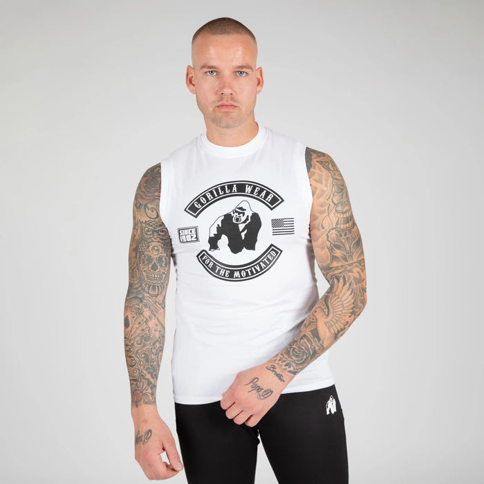 Gorilla Wear - Tulsa Tank Top/Linne, white