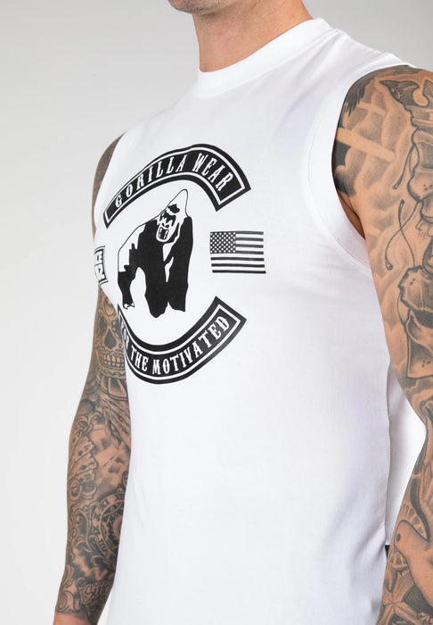 Gorilla Wear - Tulsa Tank Top/Linne, white
